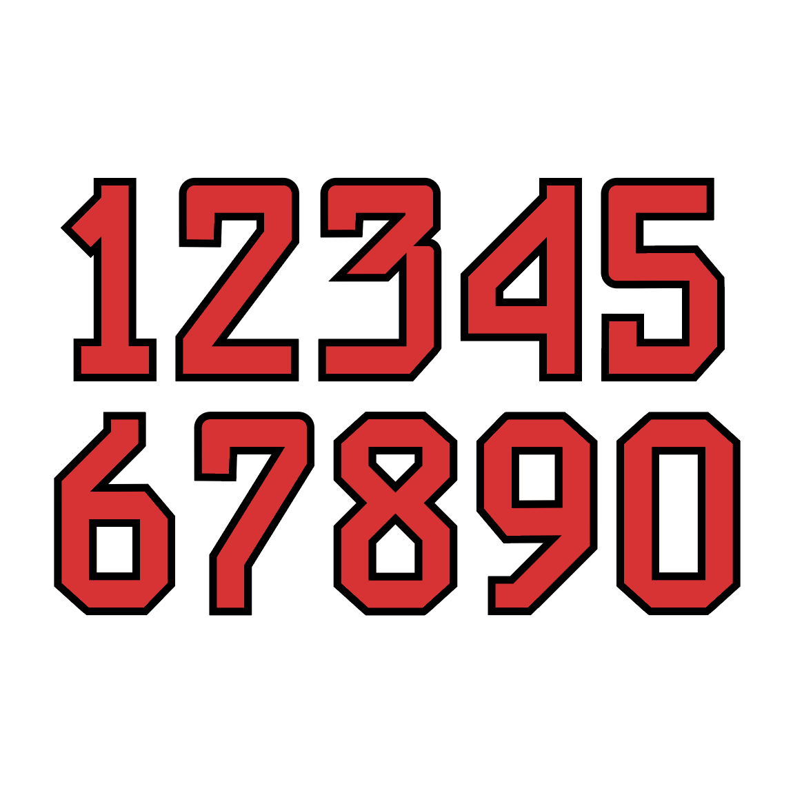 Numeración camisetas